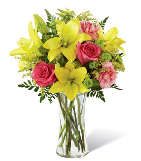 bright and beautiful bouquet
